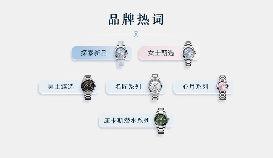 浪琴品牌定位是什么？分为哪些系列？